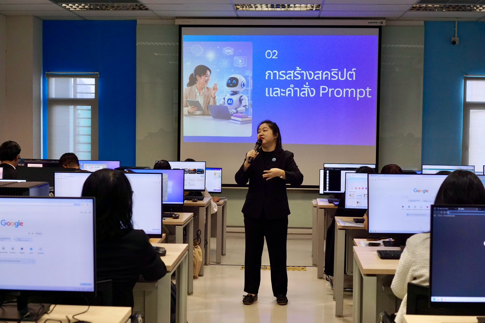 โครงการเชิงปฏิบัติการ เรื่อง การสร้างสื่อ Animation โดยใช้ Canva กับ AI รุ่นที่ 2 รูปที่ 23